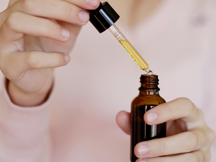 dry body oil